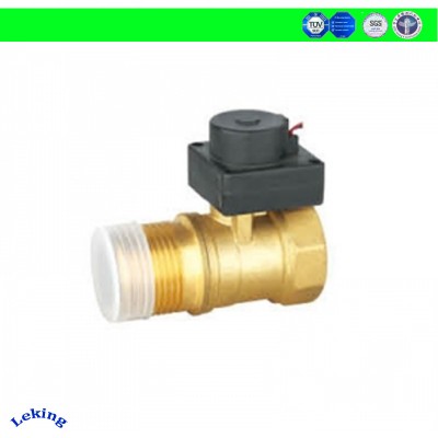 Brass/Stainless Steel 2 Way Electric Ball Valve for on/off Fan Coil Water/Meter/HVAC/Automation, Pn16, Male Thread 1/2"